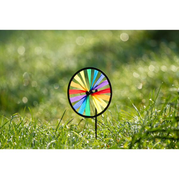 Magic Wheel Rainbow Windspiel- China Windrad - Regenbogen - Segeltuch