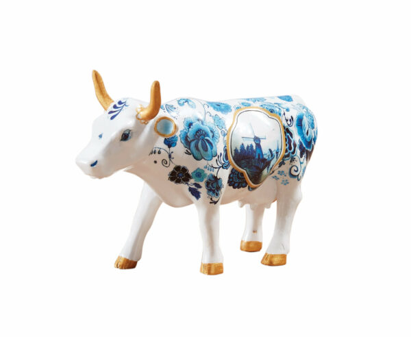 Cowparde Blue Cow Bone China 46603