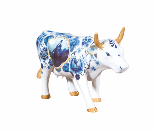 Cowparde Blue Cow Bone China