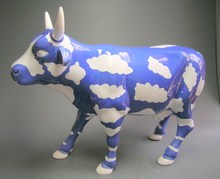 CowParade Large Sky Cow große Kuh