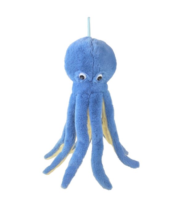 Meerestier Oktopus Plüsch Octopus Kuscheltier Krake, blau - Stofftier maritim 36 cm