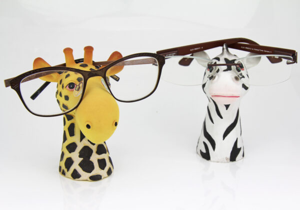 Giraffe Brillenhalter Zebra Brillennase - Safari Brillenablage Afrika Beispielbild