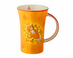 Mila Oommh.. Verschnaufpause Coffee Pot Katze - Keramik Becher 500 ml f 82195