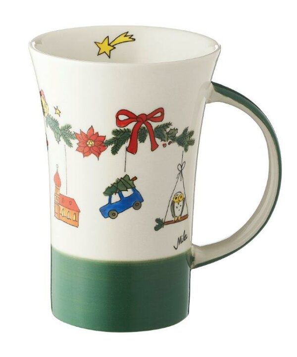 Mila Weihnachtszauber Coffee Pot - 500 ml - Keramik - XXL Adventsbecher 82188