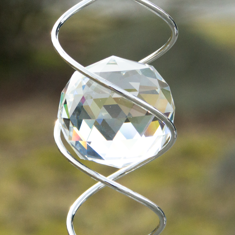 Glas Spirale Mit Kugel