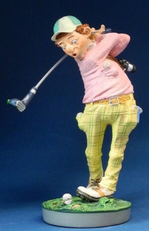 Golfspieler Skulptur - Profisti Figur Golfer