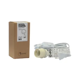 Watt & Kabel für Weihnachtsstern 5 m M. E14 Fassung und Schalter Transparent
